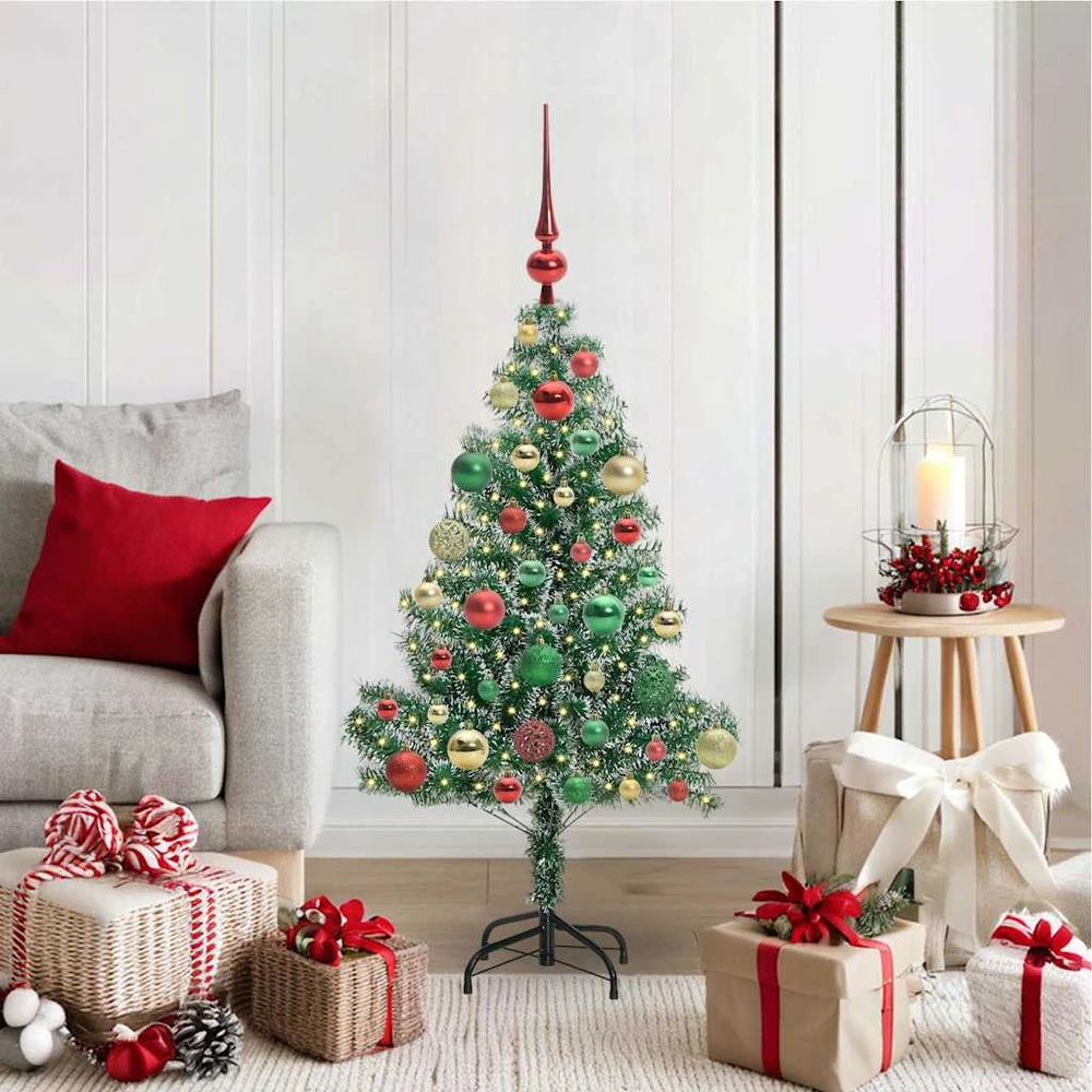 Dirbtinė Kalėdų Eglė Su Sniegu ir LED Šviesa su 150 LED 120 cm