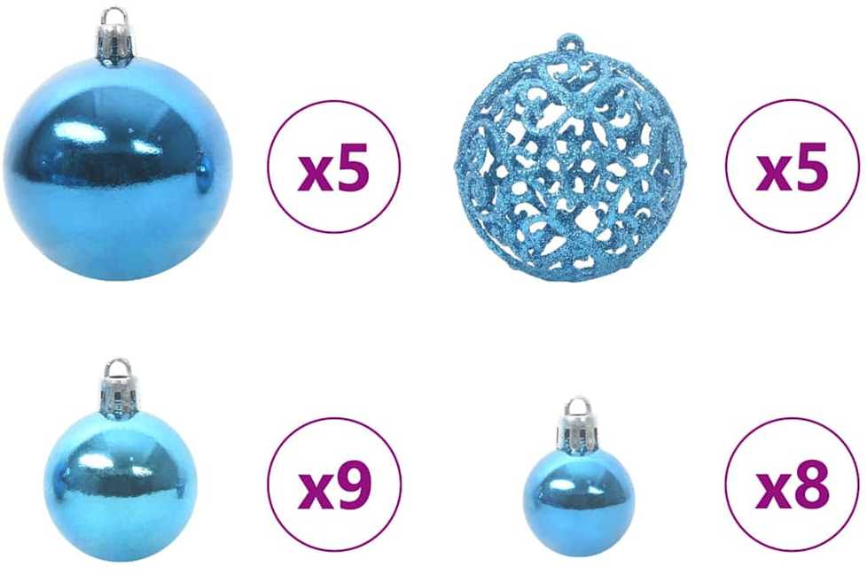 Dirbtinė Kalėdų Eglė Su Sniegu ir LED Šviesa su 150 LED 120 cm