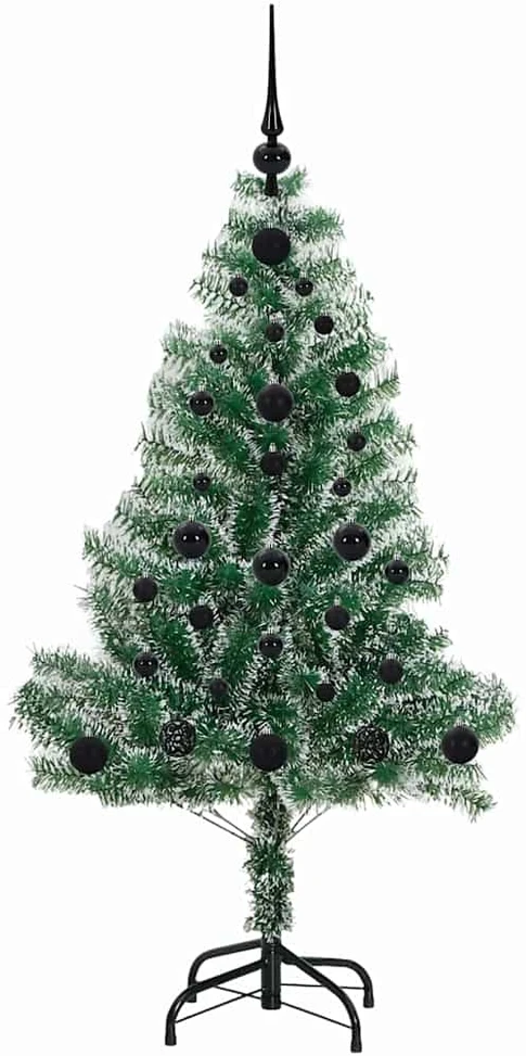 Dirbtinė Kalėdų Eglė Su Sniegu ir LED Šviesa su 150 LED 120 cm