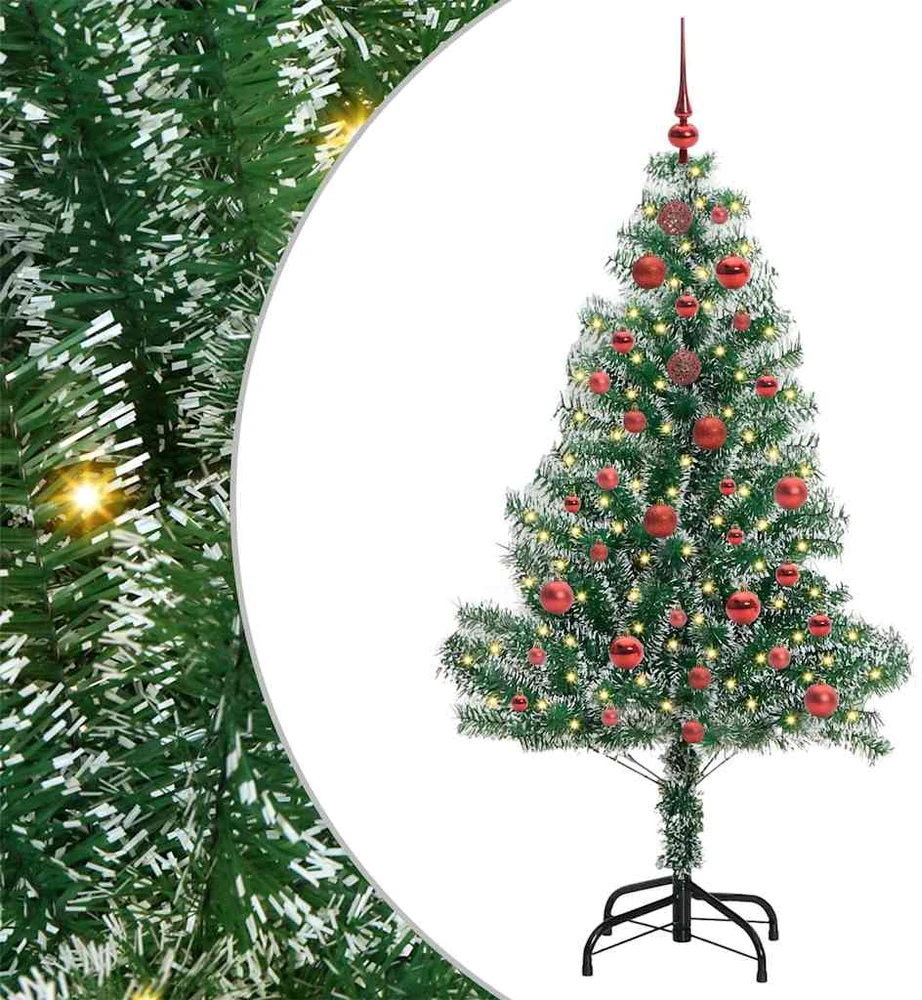 Dirbtinė Kalėdų Eglė Su Sniegu ir LED Šviesa su 150 LED 150 cm