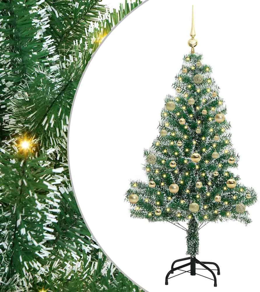 Dirbtinė Kalėdų Eglė Su Sniegu ir LED Šviesa su 150 LED 150 cm