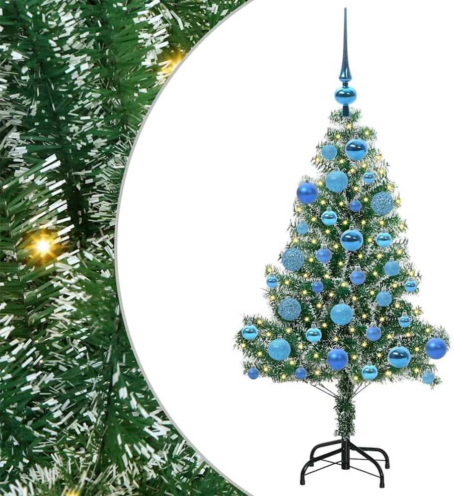 Dirbtinė Kalėdų Eglė Su Sniegu ir LED Šviesa su 150 LED 120 cm