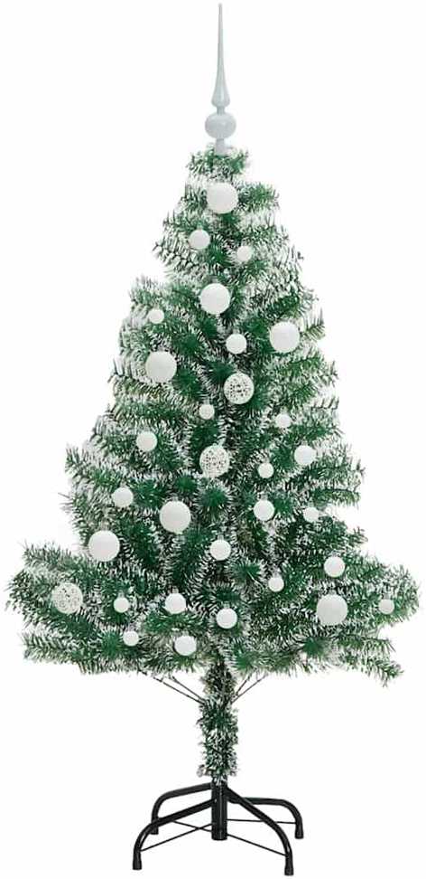 Dirbtinė Kalėdų Eglė Su Sniegu ir LED Šviesa su 150 LED 120 cm