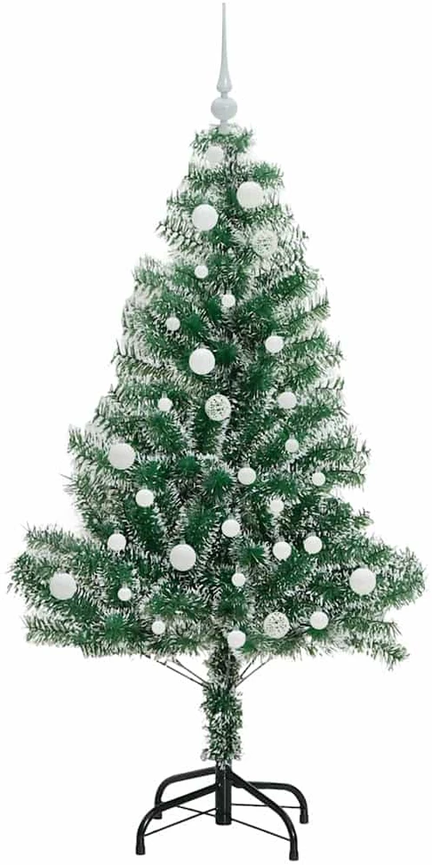 Dirbtinė Kalėdų Eglė Su Sniegu ir LED Šviesa su 150 LED 150 cm