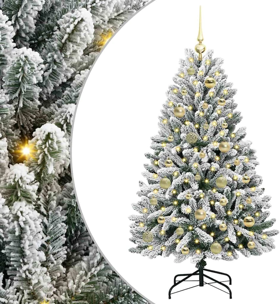 Dirbtinė Kalėdų eglutė 120 cm 150 LED Šilta balta