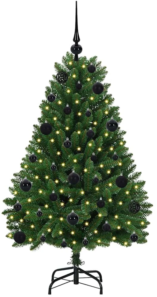 Dirbtinė Kalėdų eglutė 120 cm 150 LED Šilta balta Žalia