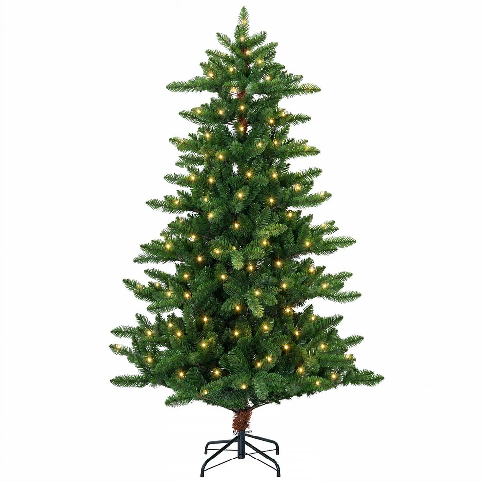 Dirbtinė Kalėdų eglutė 120 cm 150 LED Šilta balta