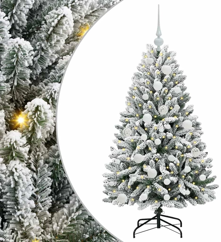 Dirbtinė Kalėdų eglutė 120 cm 150 LED Šilta balta