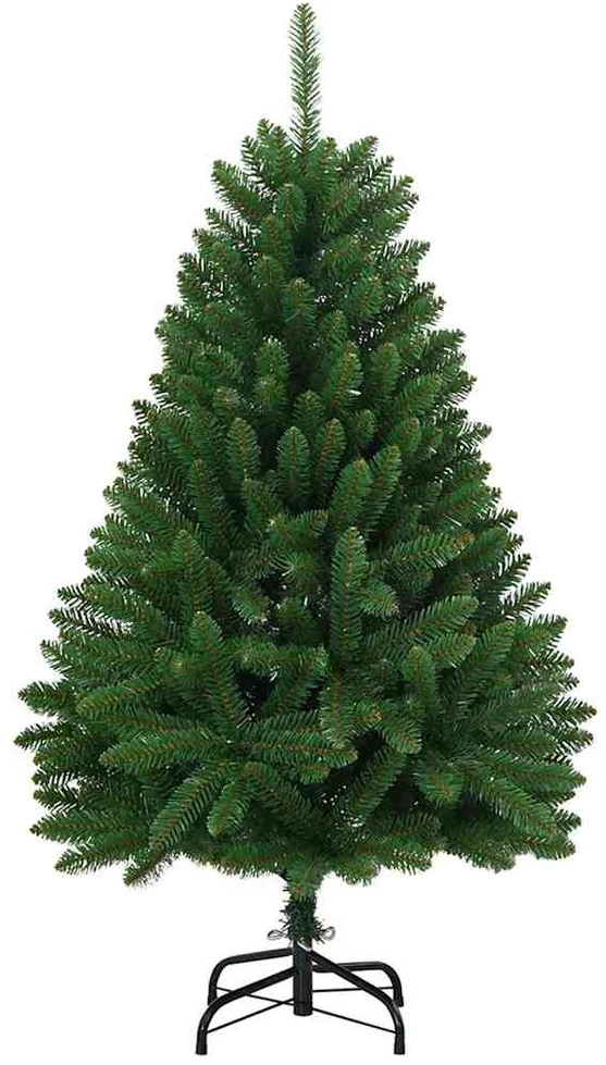 Dirbtinė Kalėdų eglutė su viršūne ir bumbulu 120 cm 150 LED
