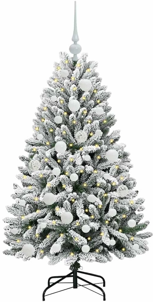 Dirbtinė Kalėdų eglutė 120 cm 150 LED Šilta balta