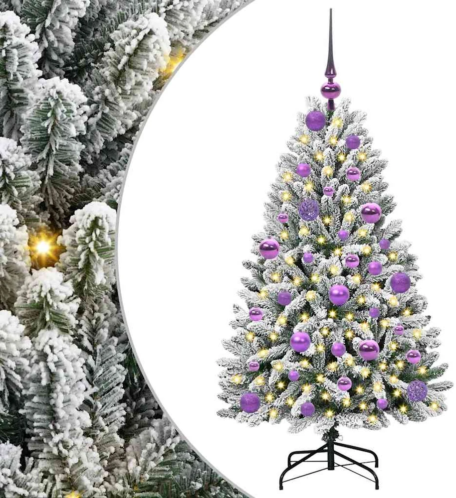 Dirbtinė Kalėdų eglutė 120 cm 150 LED Šilta balta