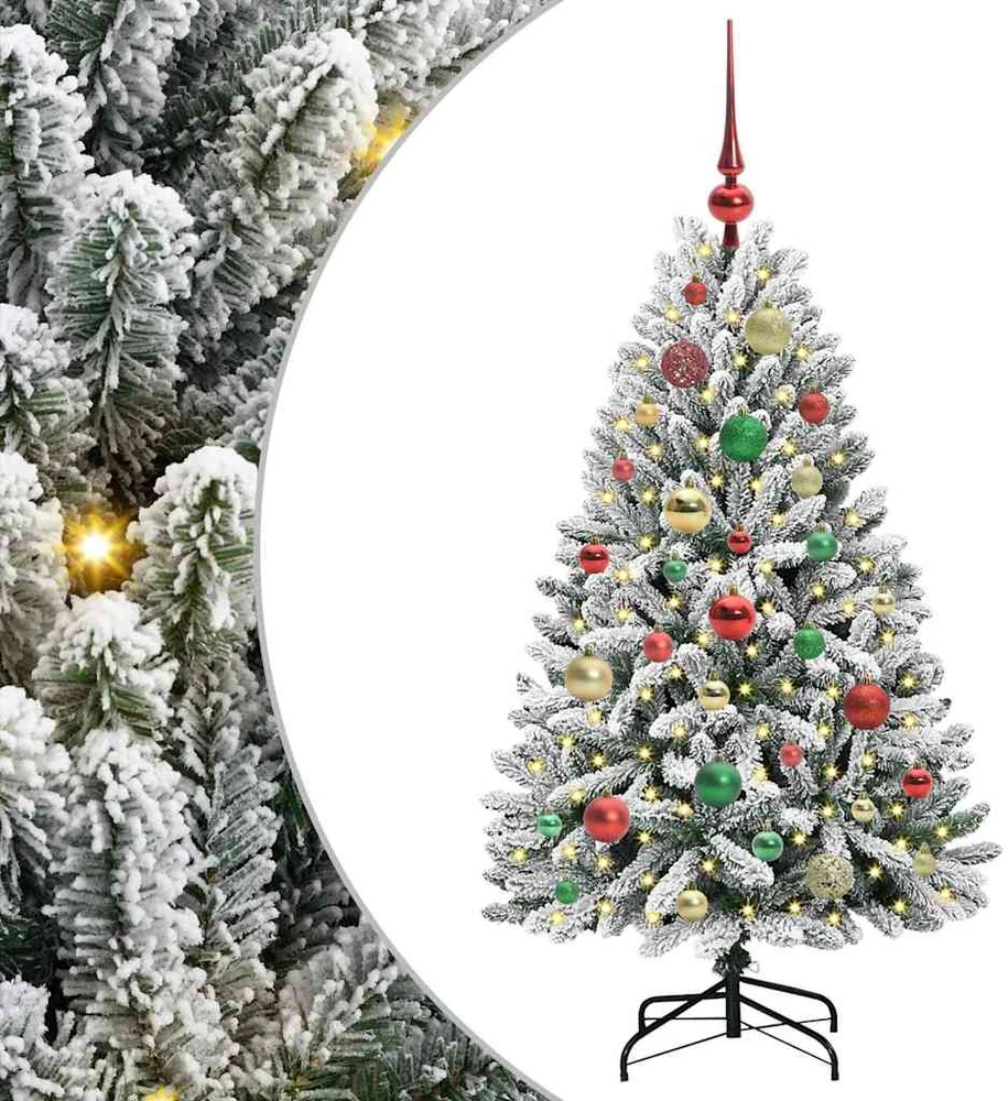 Dirbtinė Kalėdų eglutė 120 cm 150 LED Šilta balta