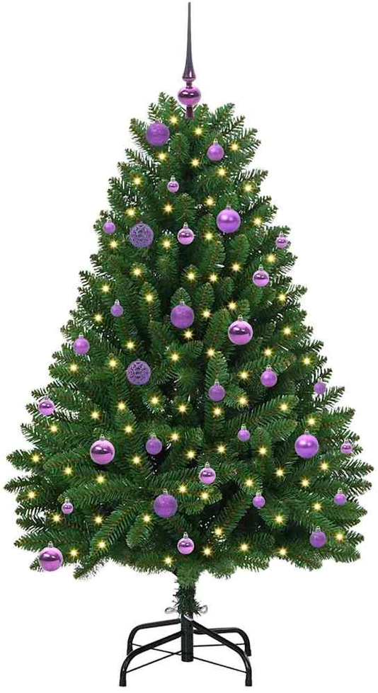 Dirbtinė Kalėdų eglutė 150 cm 150 LED Šilta balta Žalia
