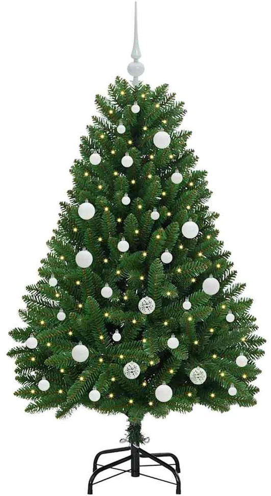 Dirbtinė Kalėdų eglutė 150 cm 150 LED Šilta balta Žalia