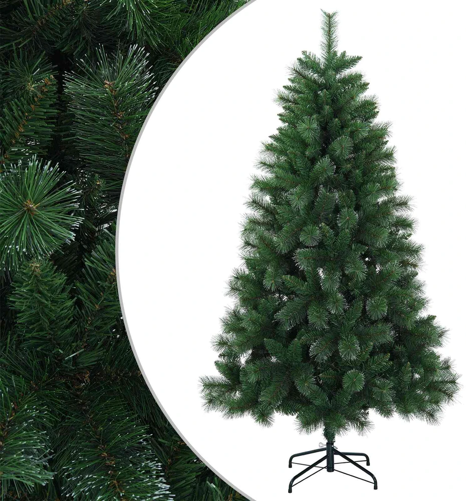 Dirbtinė Kalėdų eglutė 150 cm PVC ir metalas Žalia
