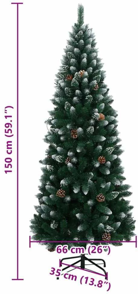 Dirbtinė Kalėdų eglutė, 150 LED, 150cm