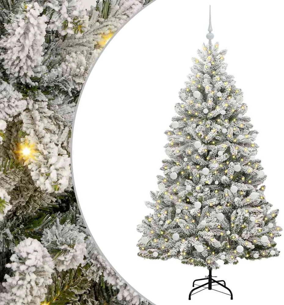 Dirbtinė Kalėdų eglutė 180 cm 300 LED Šilta balta