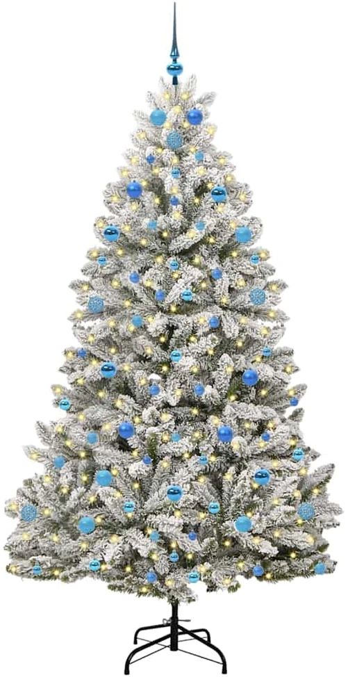 Dirbtinė Kalėdų eglutė 210 cm 300 LED Šilta balta