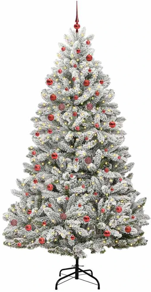 Dirbtinė Kalėdų eglutė 210 cm 300 LED Šilta balta