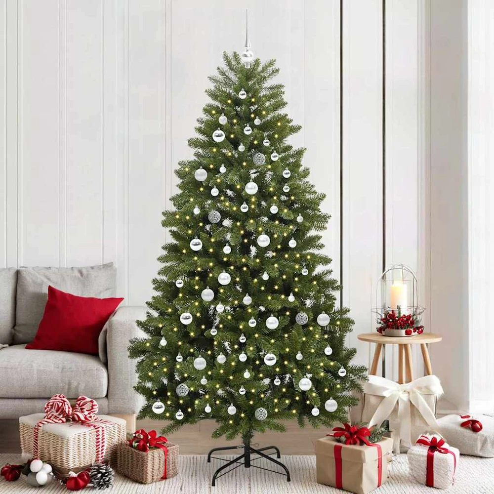 Dirbtinė Kalėdų eglutė 210 cm 300 LED Šilta balta Žalia