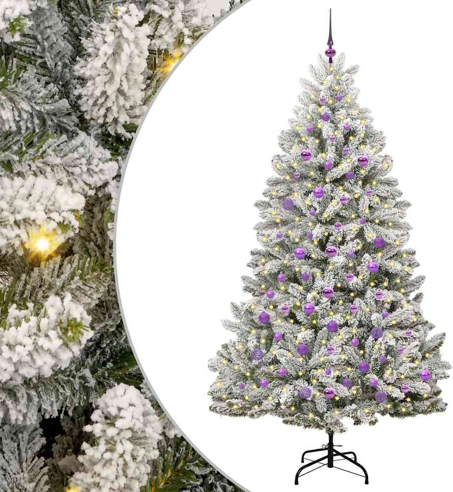 Dirbtinė Kalėdų eglutė 210 cm 300 LED Šilta balta