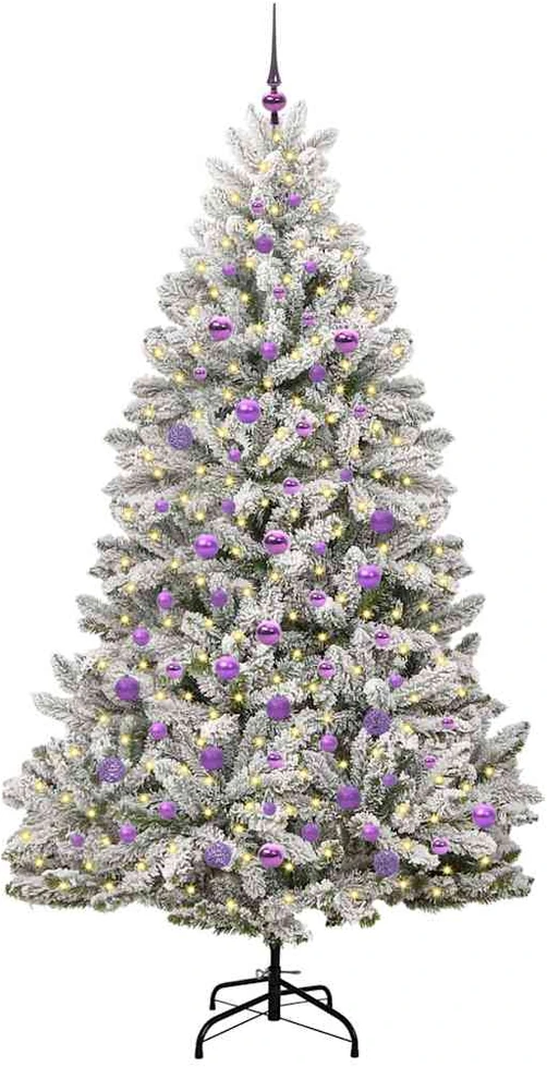 Dirbtinė Kalėdų eglutė 210 cm 300 LED Šilta balta