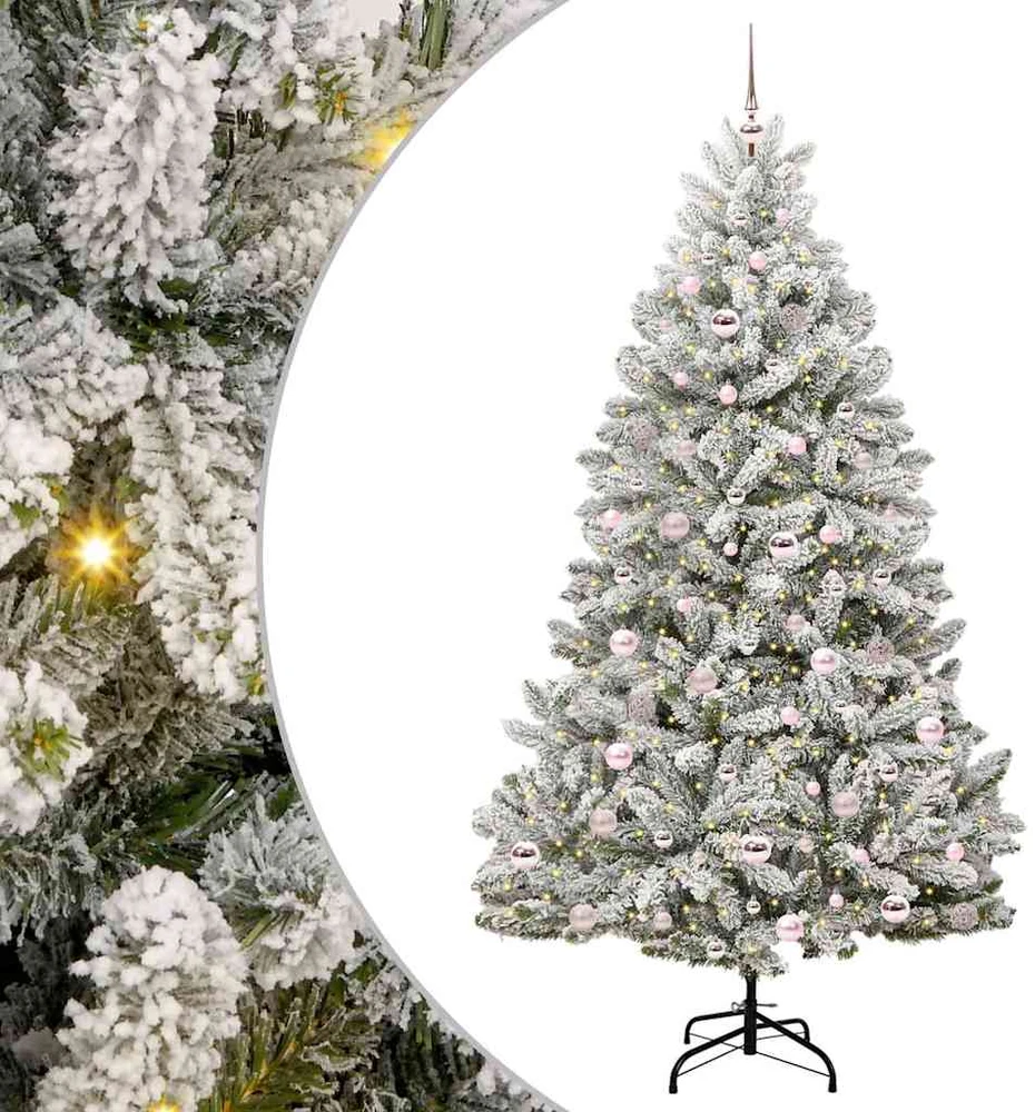 Dirbtinė Kalėdų eglutė 210 cm 300 LED Šilta balta