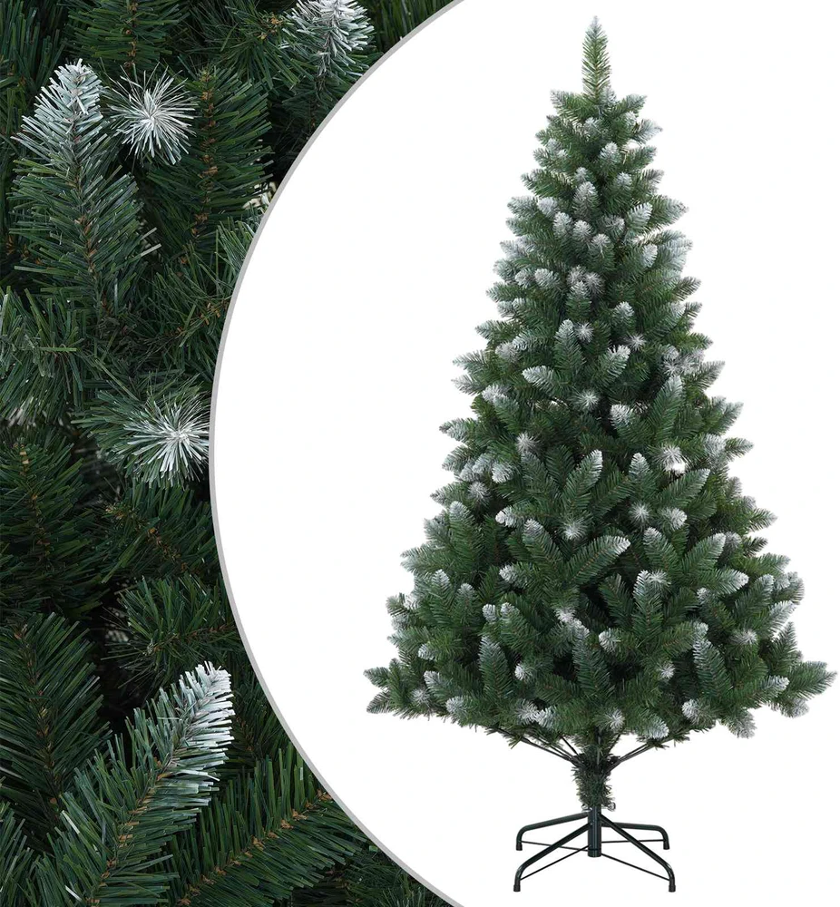 Dirbtinė Kalėdų eglutė 210 cm PVC ir metalas Žalia