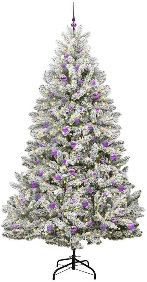 Dirbtinė Kalėdų eglutė 240 cm 300 LED Šilta balta