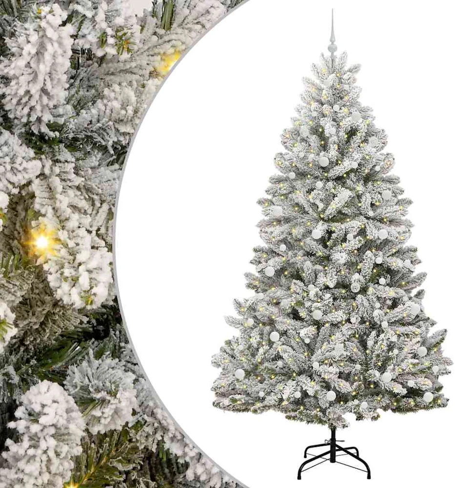 Dirbtinė Kalėdų eglutė 240 cm 300 LED Šilta balta