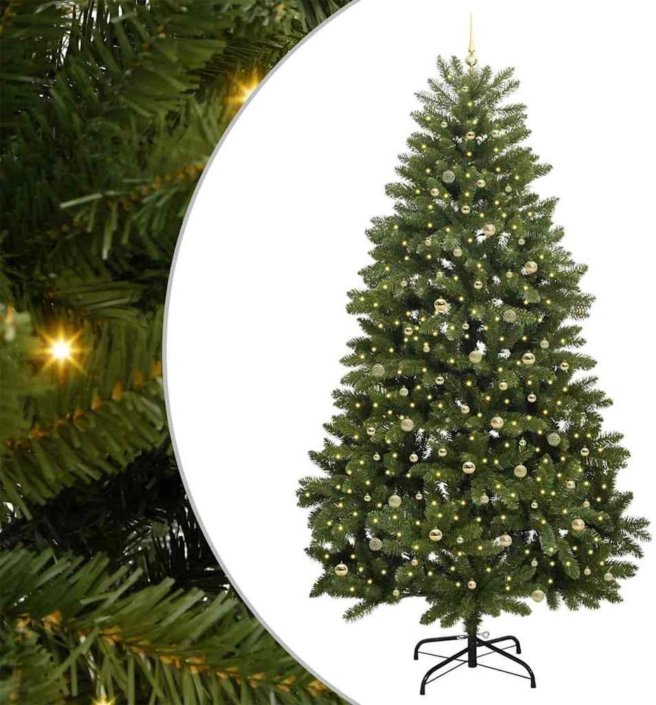 Dirbtinė Kalėdų eglutė 270 cm 300 LED Šilta balta Žalia