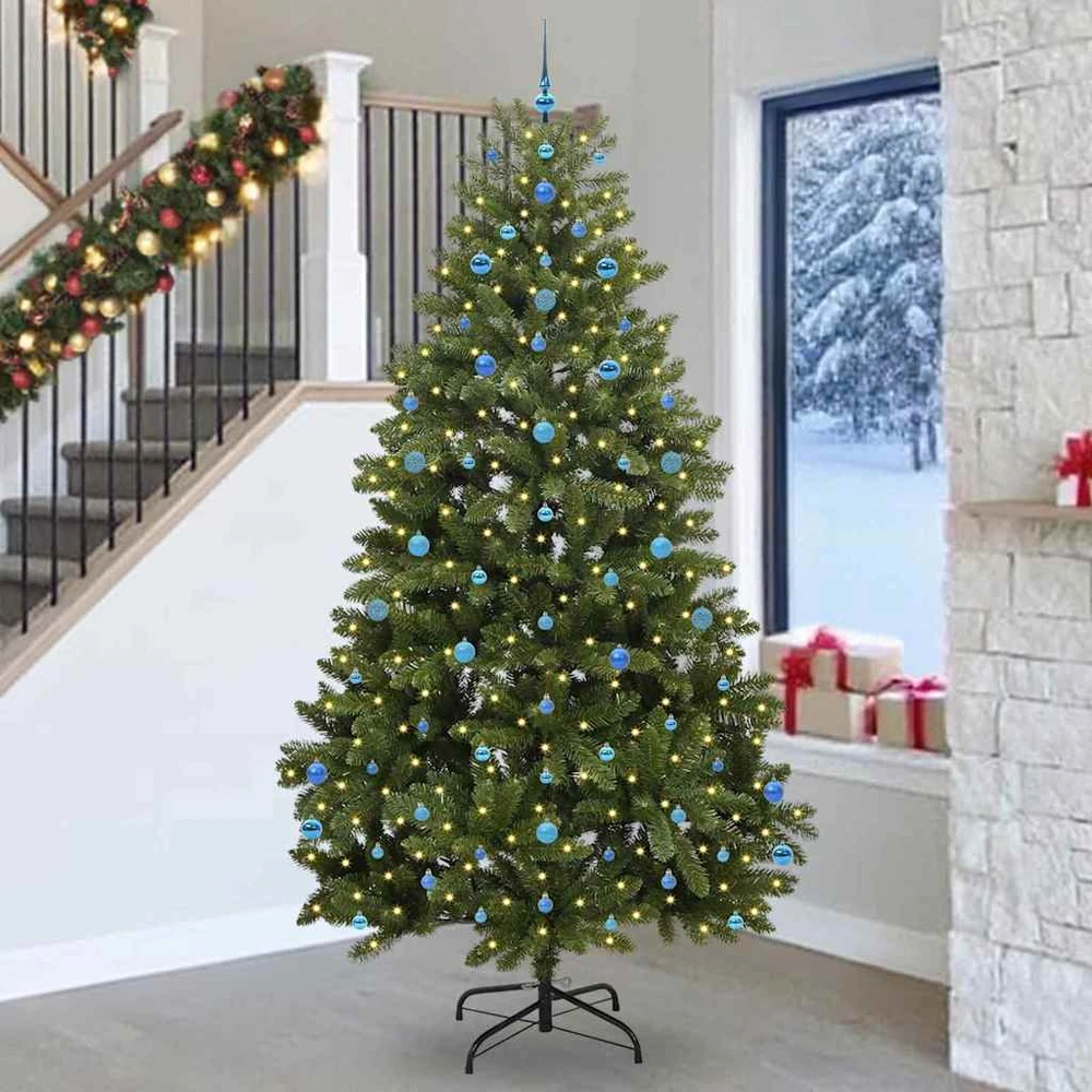 Dirbtinė Kalėdų eglutė 270 cm 300 LED Šilta balta Žalia