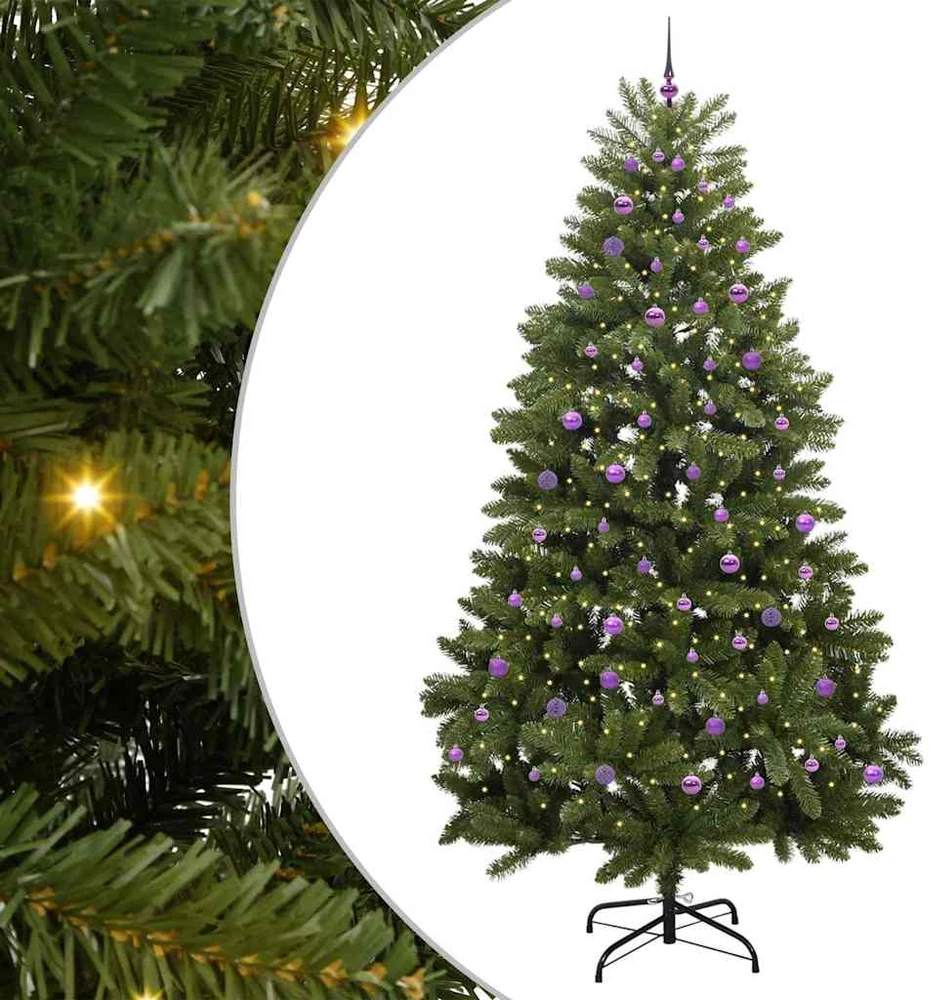 Dirbtinė Kalėdų eglutė 270 cm 300 LED Šilta balta Žalia