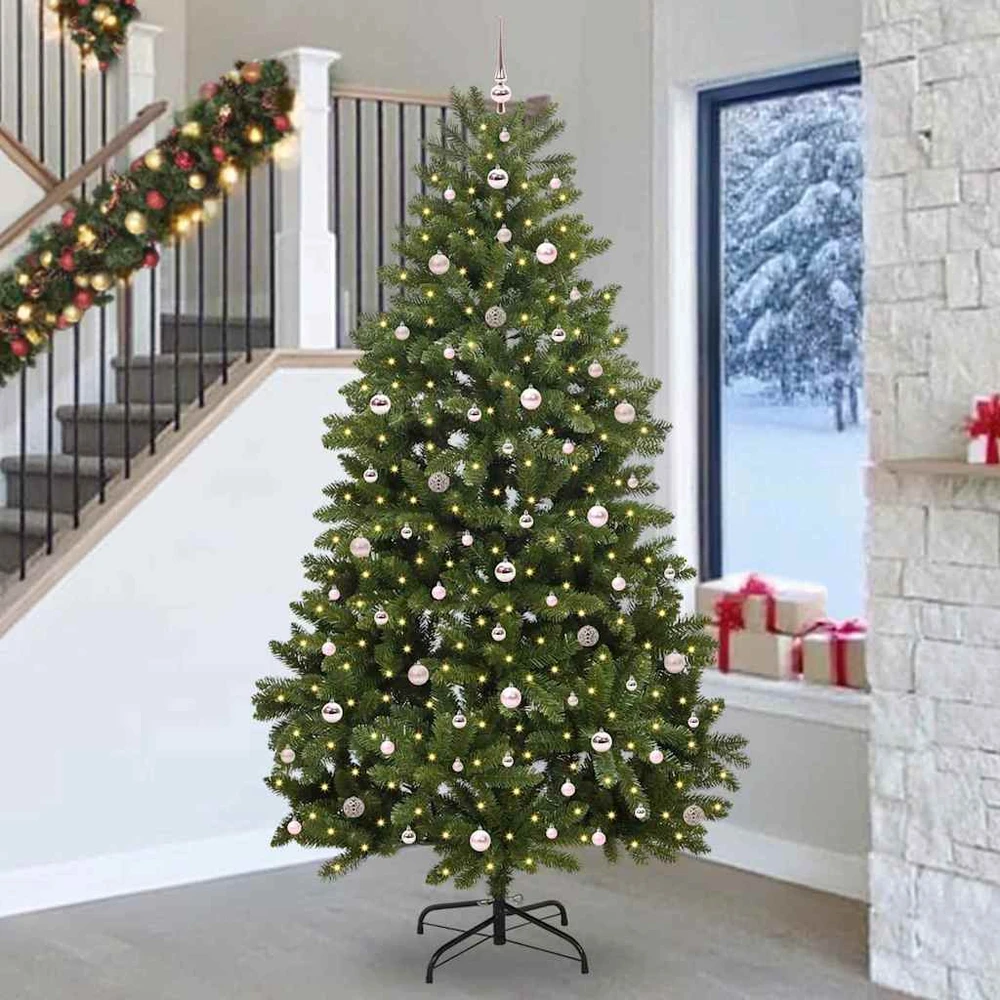 Dirbtinė Kalėdų eglutė 270 cm 300 LED Šilta balta Žalia