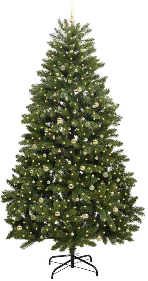 Dirbtinė Kalėdų eglutė 270 cm 300 LED Šilta balta Žalia
