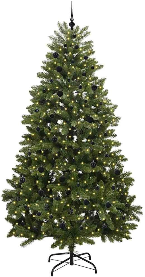 Dirbtinė Kalėdų eglutė 270 cm 300 LED Šilta balta Žalia