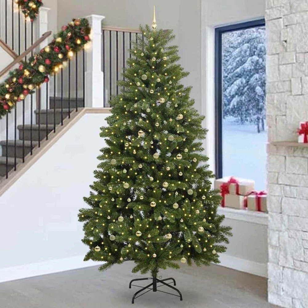 Dirbtinė Kalėdų eglutė 270 cm 300 LED Šilta balta Žalia