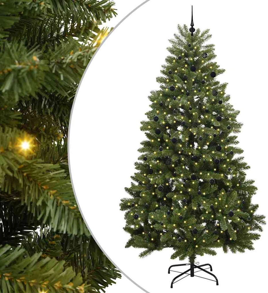Dirbtinė Sulankstoma Kalėdų Eglutė 300 cm 300 LED Šilta balta