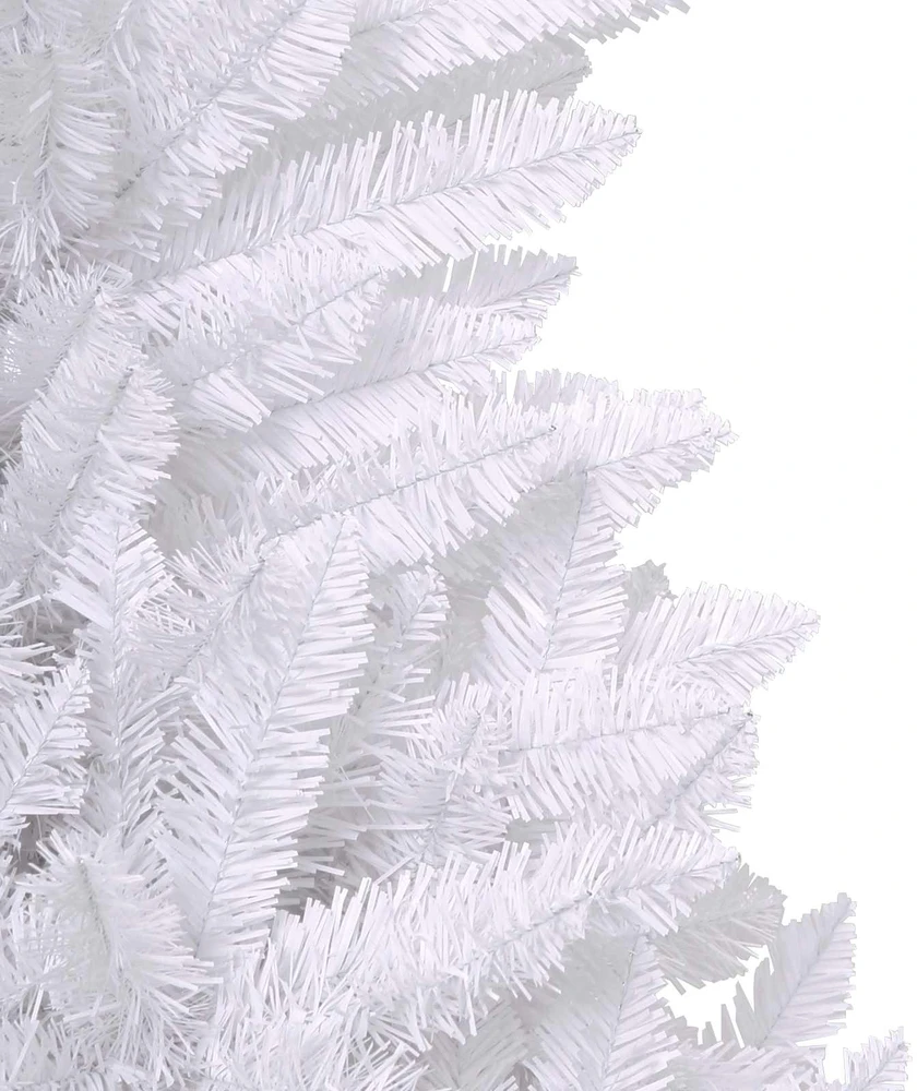 Dirbtinė Kalėdų eglutė 300 LED PVC ir Plienas Balta