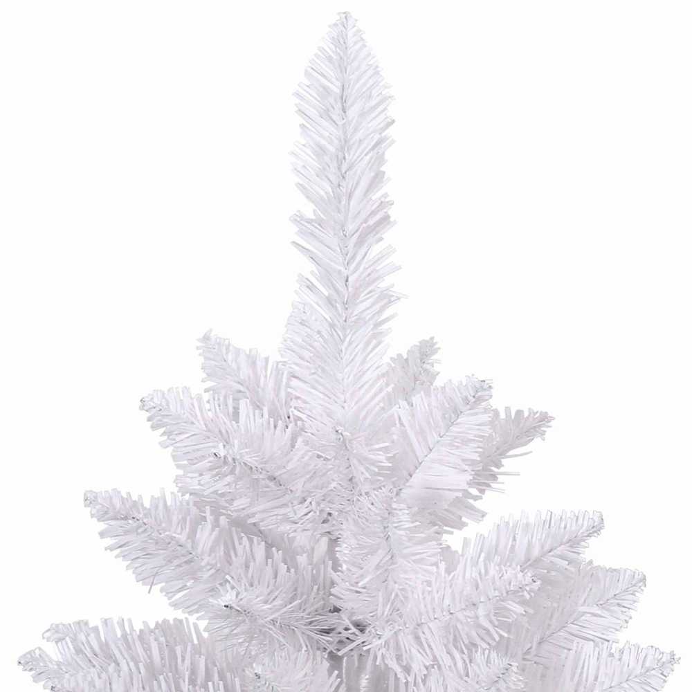 Dirbtinė Kalėdų eglutė 180 cm PVC ir Plienas Balta