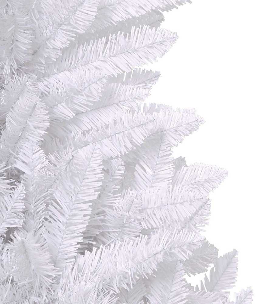 Dirbtinė Kalėdų eglutė 180 cm PVC ir Plienas Balta