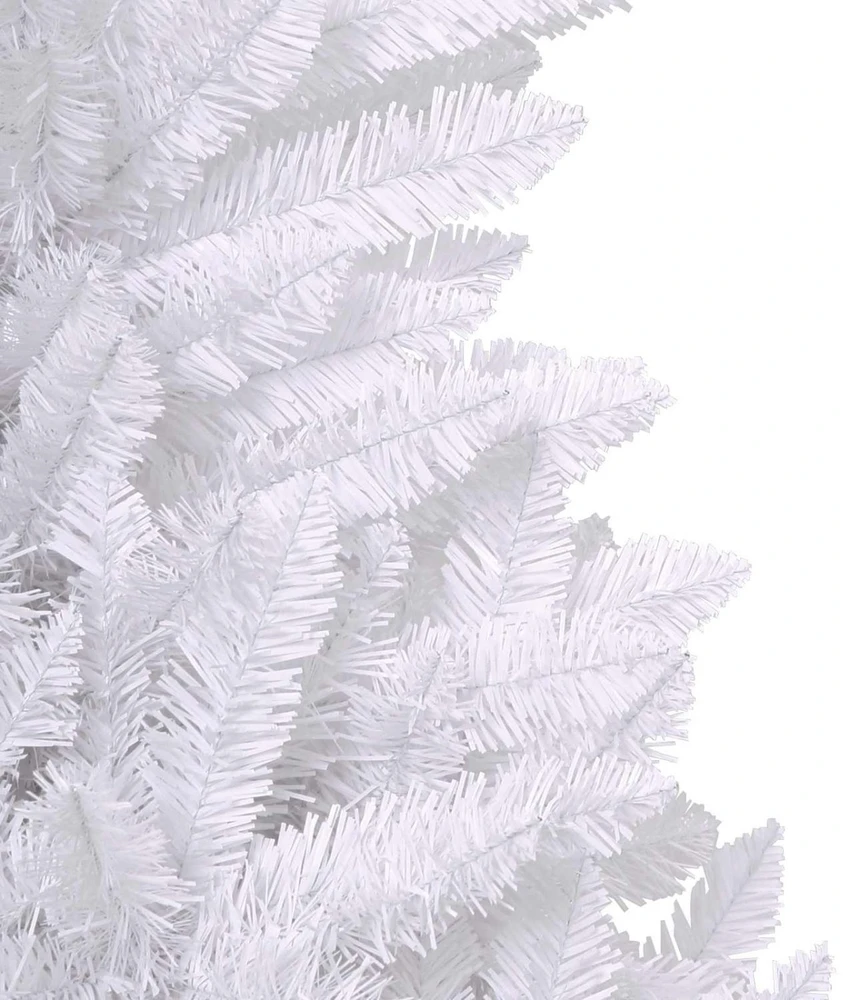 Dirbtinė Kalėdų eglutė 270 cm PVC ir Plienas Balta
