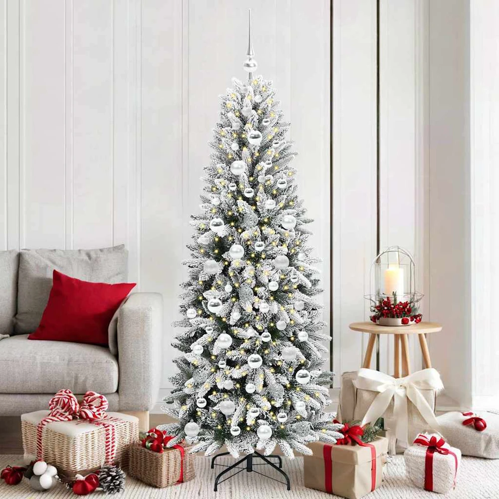 Dirbtinė kalėdinė eglutė su rutuliuku 180 cm 300 LED