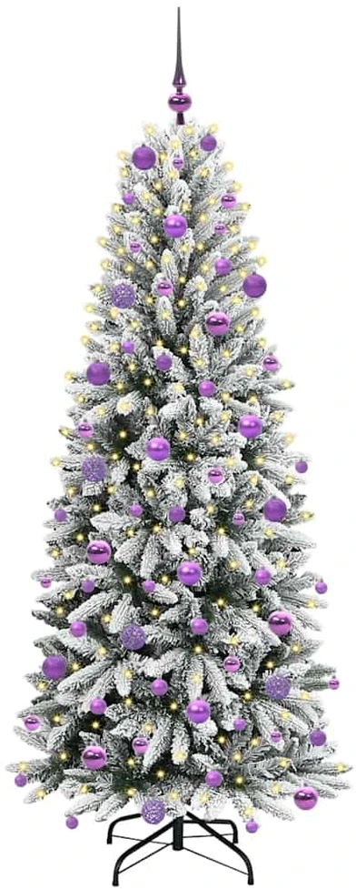 Dirbtinė kalėdinė eglutė su rutuliuku 180 cm 300 LED