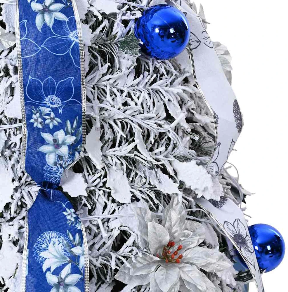 Dirbtinė Kalėdų eglutė Balta 180 cm PVC