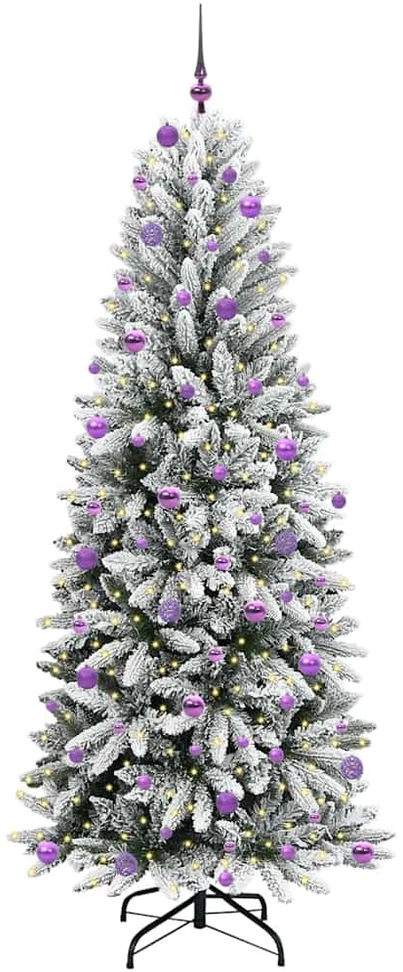 Dirbtinė kalėdinė eglutė su rutuliuku 240 cm 300 LED