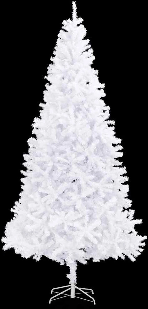 Dirbtinė Kalėdų eglutė, balta, 300 cm