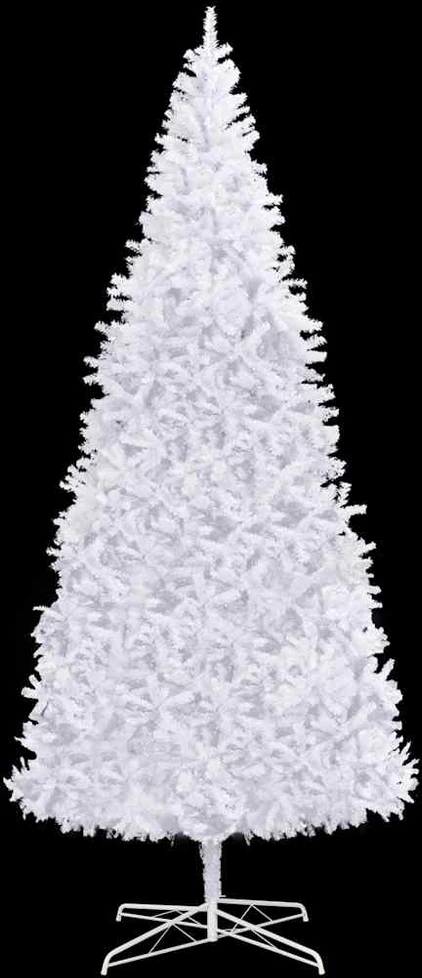 Dirbtinė Kalėdų eglutė, balta, 400 cm