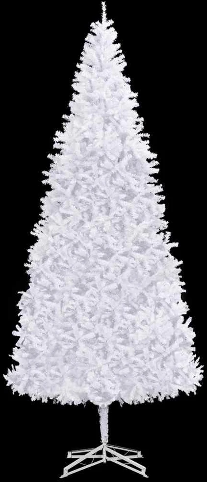Dirbtinė Kalėdų eglutė, balta, 500 cm