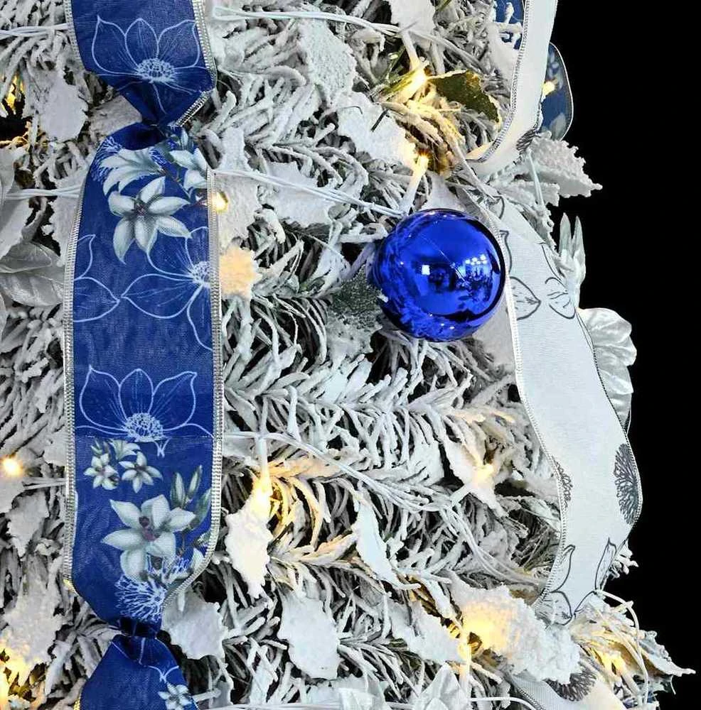 Dirbtinė Kalėdų eglutė Balta 150 cm PVC